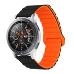 Per Xiaomi Haylou RT / RT2 / GST / GS / RS3 Cinturino per orologio in silicone magnetico con fibbia inversa universale