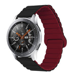 Per Xiaomi Haylou RT / RT2 / GST / GS / RS3 Cinturino per orologio in silicone magnetico con fibbia inversa universale
