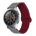 Per Xiaomi Haylou RT / RT2 / GST / GS / RS3 Cinturino per orologio in silicone magnetico con fibbia inversa universale
