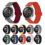 Per Xiaomi Haylou RT / RT2 / GST / GS / RS3 Cinturino per orologio in silicone magnetico con fibbia inversa universale
