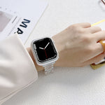 Cinturino in acrilico elettrolitico per la serie Apple Watch, 7 45mm / 6&SE&5&4 44mm / 3&2&1 42mm, 7 41mm / 6&SE&5&4 40mm / 3&2&1 38mm