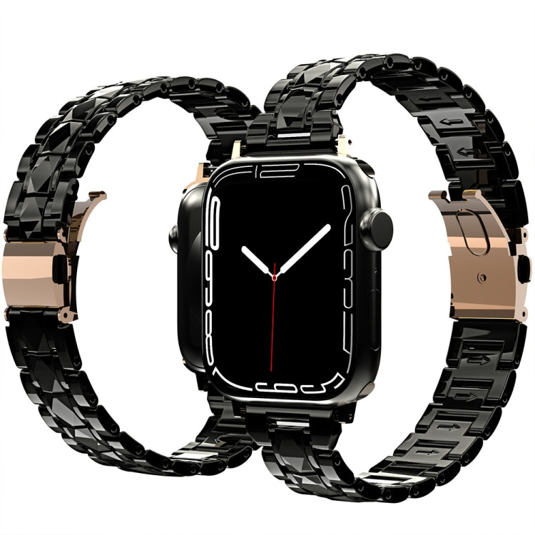 Cinturino in acrilico elettrolitico per la serie Apple Watch, 7 45mm / 6&SE&5&4 44mm / 3&2&1 42mm, 7 41mm / 6&SE&5&4 40mm / 3&2&1 38mm