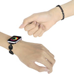 Cinturino in metallo con struttura in cristallo per la serie Apple Watch, 7 45mm / 6&SE&5&4 44mm / 3&2&1 42mm, 7 41mm / 6&SE&5&4 40mm / 3&2&1 38mm