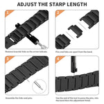 Cinturino in lega di titanio per Apple Watch Series, 7 45mm / 6&SE&5&4 44mm / 3&2&1 42mm, 7 41mm / 6&SE&5&4 40mm / 3&2&1 38mm
