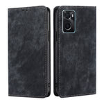 Custodia per telefono in pelle magnetica con spazzola antifurto RFID, For OPPO A36 4G/A76 4G Global, For OPPO Find X2, For OPPO Find X5, For OPPO K10 Pro 5G