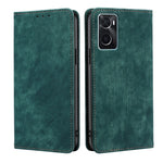 Custodia per telefono in pelle magnetica con spazzola antifurto RFID, For OPPO A36 4G/A76 4G Global, For OPPO Find X2, For OPPO Find X5, For OPPO K10 Pro 5G