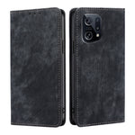 Custodia per telefono in pelle magnetica con spazzola antifurto RFID, For OPPO A36 4G/A76 4G Global, For OPPO Find X2, For OPPO Find X5, For OPPO K10 Pro 5G