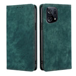 Custodia per telefono in pelle magnetica con spazzola antifurto RFID, For OPPO A36 4G/A76 4G Global, For OPPO Find X2, For OPPO Find X5, For OPPO K10 Pro 5G