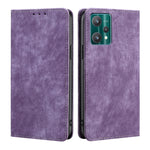 Custodia per telefono in pelle magnetica con spazzola antifurto RFID, For OPPO Reno6 Pro, For OPPO Reno8 5G, For OPPO Reno8 Pro+ 5G, For Realme 9 Pro/V25/Q5 5G