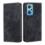 Custodia per telefono in pelle magnetica con spazzola antifurto RFID, For Realme 9i, For Realme C31, For Realme GT Neo2 5G, For Realme GT Neo3