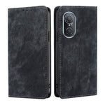Custodia per telefono in pelle magnetica con spazzola antifurto RFID, For Huawei Nova 9 SE 4G, For Huawei Nova 10, For Huawei Nova 10 Pro, For Huawei P50