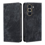 Custodia per telefono in pelle magnetica con spazzola antifurto RFID, For Huawei Nova 9 SE 4G, For Huawei Nova 10, For Huawei Nova 10 Pro, For Huawei P50