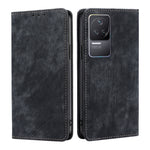Custodia per telefono in pelle magnetica con spazzola antifurto RFID, For Xiaomi Redmi K50/K50 Pro, For Xiaomi Redmi Note 11 5G/Poco M4 Pro 5G, For Xiaomi Redmi Note 10 JE  Japan, For Xiaomi 12