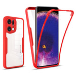 Custodia per telefono con copertura completa a 360 gradi, For OPPO Find X5 Pro, For Realme C21, For vivo V23 5G, For vivo Y20