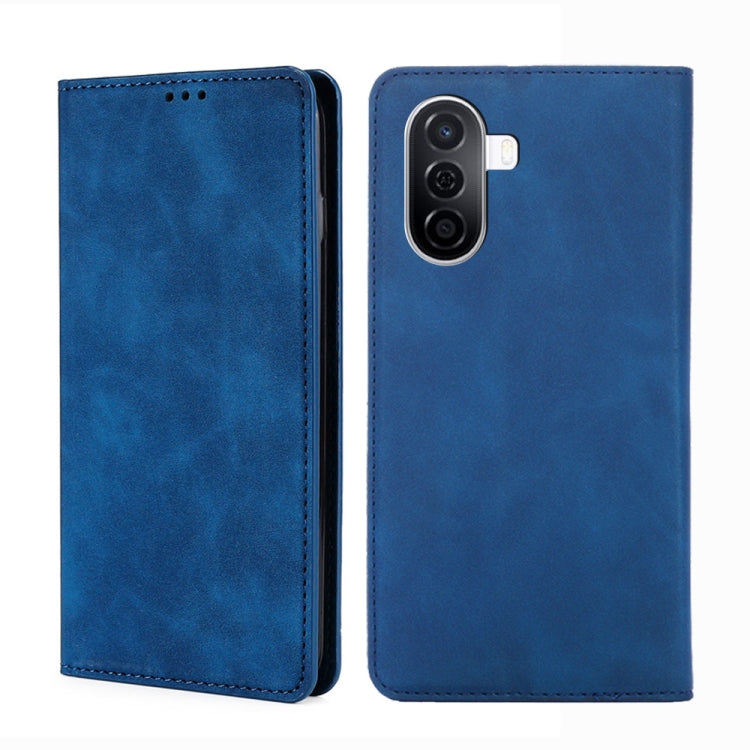 Custodia per telefono in pelle con vibrazione orizzontale magnetica Skin Feel, For Huawei nova 10, For Huawei nova 10 Pro, For Huawei Enjoy 50/nova Y70 Plus/Y70 4G