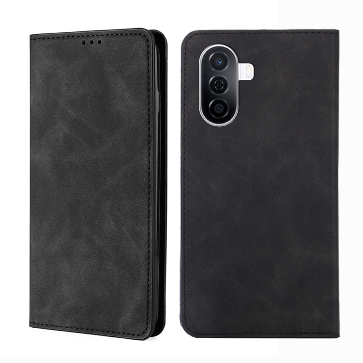 Custodia per telefono in pelle con vibrazione orizzontale magnetica Skin Feel, For Huawei nova 10, For Huawei nova 10 Pro, For Huawei Enjoy 50/nova Y70 Plus/Y70 4G