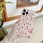 Piccola custodia per telefono in TPU floreale, For iPhone 13 Pro Max, For iPhone 13 Pro, For iPhone 13, For iPhone 12 Pro Max