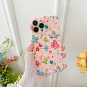 Piccola custodia per telefono in TPU floreale, For iPhone 13 Pro Max, For iPhone 13 Pro, For iPhone 13, For iPhone 12 Pro Max