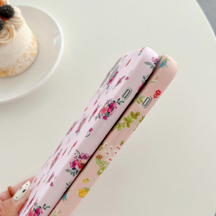 Custodia TPU floreale per iPhone 13 Pro Max
