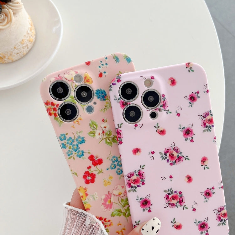 Custodia TPU floreale per iPhone 13 Pro Max