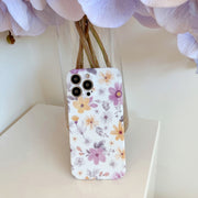 Piccola custodia per telefono in TPU floreale, For iPhone 12 Pro, For iPhone 12, For iPhone 11 Pro Max, For iPhone 11 Pro
