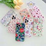 Custodia TPU floreale per iPhone 12 Pro