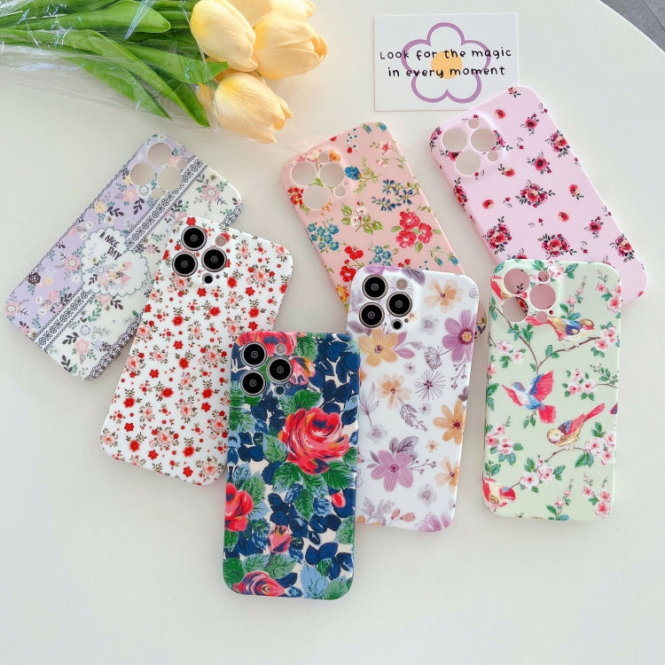 Custodia TPU floreale per iPhone 12 Pro