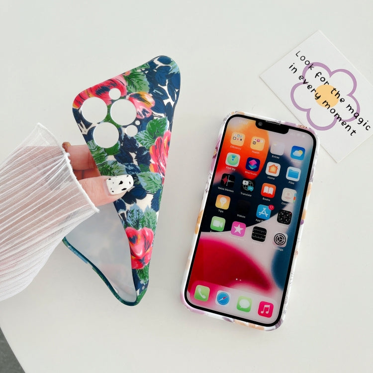 Custodia TPU floreale per iPhone 12 Pro