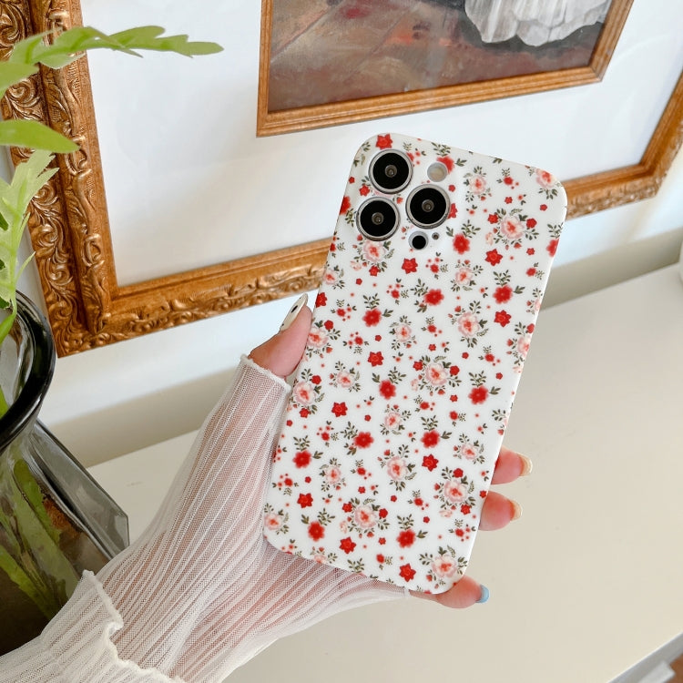 Custodia TPU floreale per iPhone 12 Pro