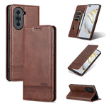 AZNS Custodia per telefono in pelle a conchiglia con struttura in vitello magnetico, For Huawei nova 10, For Huawei nova 10 Pro
