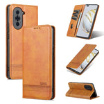 AZNS Custodia per telefono in pelle a conchiglia con struttura in vitello magnetico, For Huawei nova 10, For Huawei nova 10 Pro