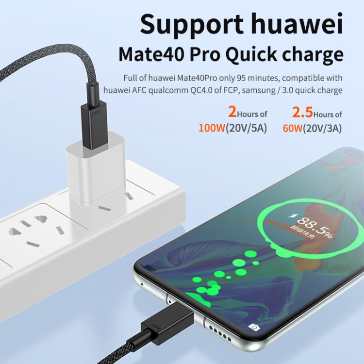 Cavo USB-C a USB-C 100W ricarica rapida 0.5-3 metri