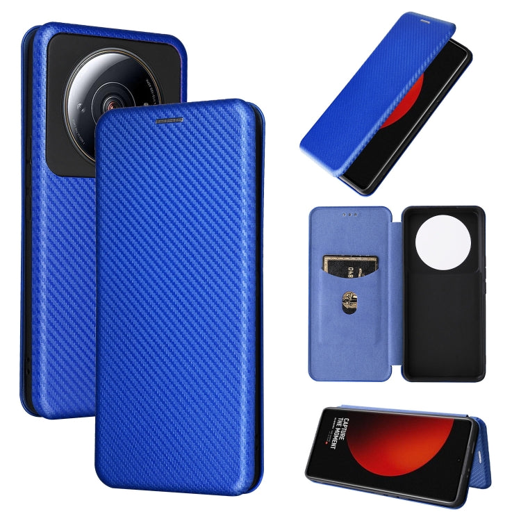 Custodia per telefono in pelle con vibrazione magnetica in fibra di carbonio, For HTC Desire 22 Pro, For Realme C30, For Nokia C21 Plus, For Xiaomi 12S Ultra