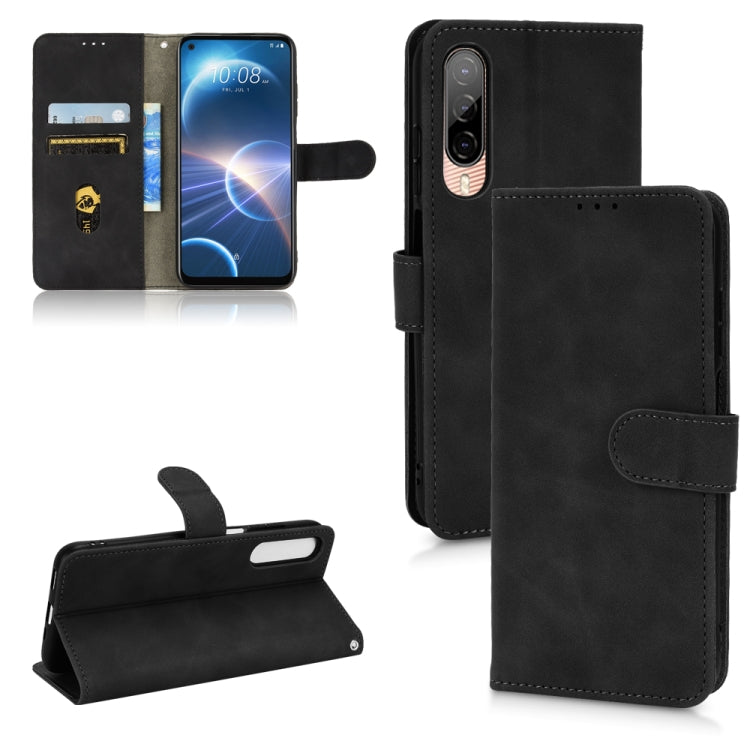 Custodia per telefono in pelle con vibrazione magnetica Skin Feel, For HTC Desire 22 Pro, For Realme C30, For vivo X70, For vivo X80, For Nokia C21 Plus