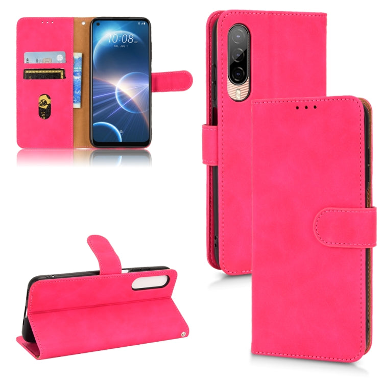 Custodia per telefono in pelle con vibrazione magnetica Skin Feel, For HTC Desire 22 Pro, For Realme C30, For vivo X70, For vivo X80, For Nokia C21 Plus