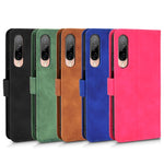 Custodia per telefono in pelle con vibrazione magnetica Skin Feel, For HTC Desire 22 Pro, For Realme C30, For vivo X70, For vivo X80, For Nokia C21 Plus