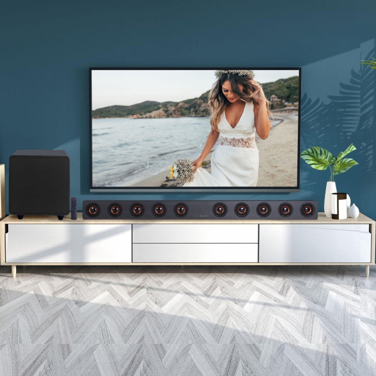 Soundbar Bluetooth D90 Home Theater 40W con Subwoofer
