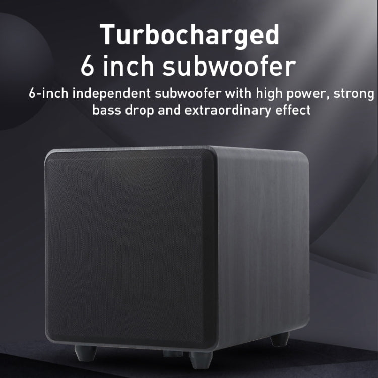 Soundbar Bluetooth D90 con Subwoofer 6" 50W e ingresso AUX