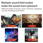 Soundbar Bluetooth D90 con Subwoofer 6" 50W e ingresso AUX