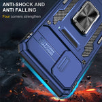 Armatura PC + custodia per telefono con fotocamera in TPU, For Samsung Galaxy A12 5G/4G / M12 / F12, For Xiaomi 12 Pro, For Samsung Galaxy A32 5G, For Samsung Galaxy A52 5G/4G