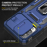 Armatura PC + custodia per telefono con fotocamera in TPU, For Samsung Galaxy A12 5G/4G / M12 / F12, For Xiaomi 12 Pro, For Samsung Galaxy A32 5G, For Samsung Galaxy A52 5G/4G