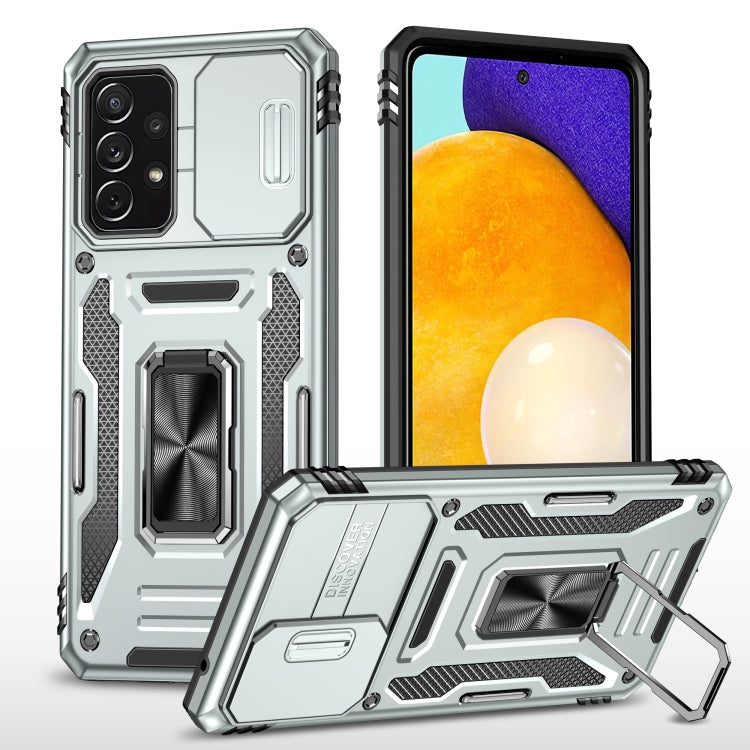 Armatura PC + custodia per telefono con fotocamera in TPU, For Samsung Galaxy A12 5G/4G / M12 / F12, For Xiaomi 12 Pro, For Samsung Galaxy A32 5G, For Samsung Galaxy A52 5G/4G