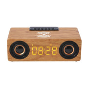 Altoparlante wireless Bluetooth da tavolo multifunzionale K1 in legno