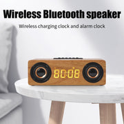Altoparlante wireless Bluetooth da tavolo multifunzionale K1 in legno