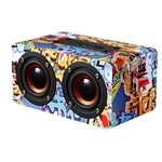 Altoparlante Bluetooth da tavolo in legno M5 6W