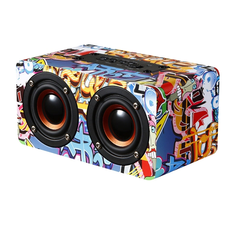 Altoparlante Bluetooth da tavolo in legno M5 6W