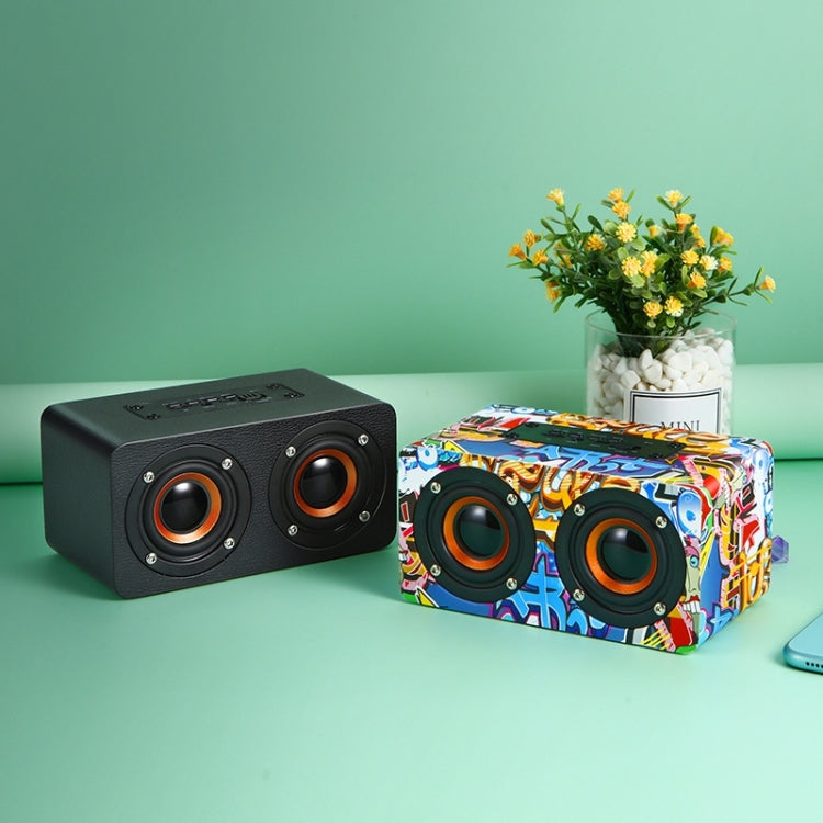 Altoparlante Bluetooth da tavolo in legno M5 6W