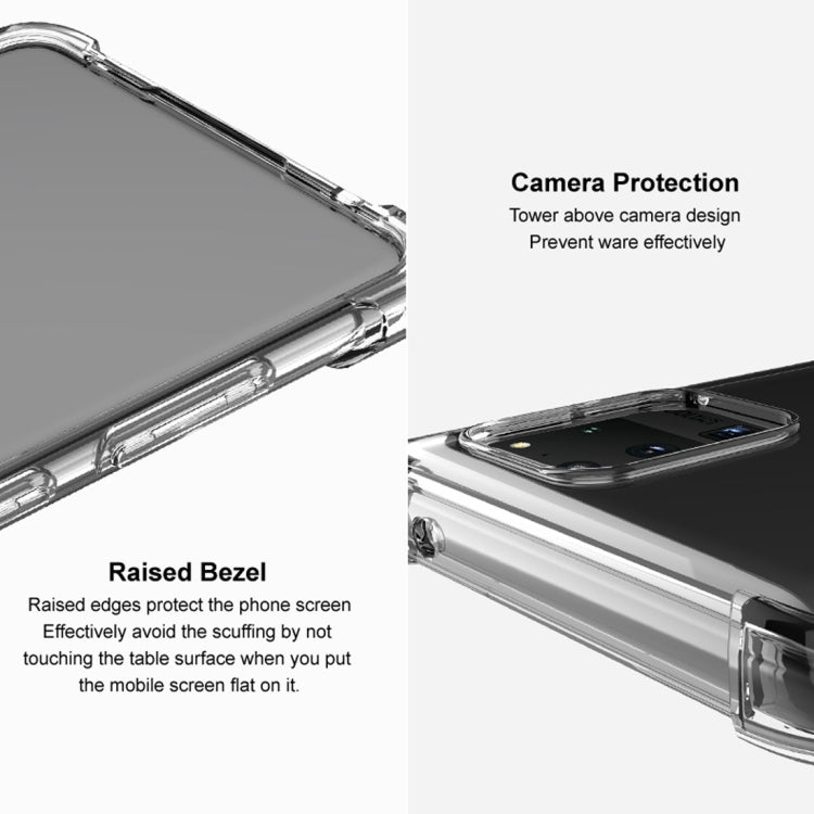 IMAK Custodia protettiva in TPU antiurto per airbag all-inclusive, con protezione per lo schermo, For Huawei nova 6 SE / P40 Lite, For LG V60 ThinQ 5G, For OnePlus 8, For Galaxy A71, For Galaxy Note10 Lite / A81, For Galaxy S20+ 5G, For Sony Xperia 10 II