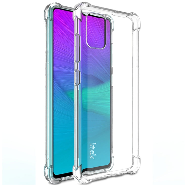 IMAK Custodia protettiva in TPU antiurto per airbag all-inclusive, con protezione per lo schermo, For Huawei nova 6 SE / P40 Lite, For LG V60 ThinQ 5G, For OnePlus 8, For Galaxy A71, For Galaxy Note10 Lite / A81, For Galaxy S20+ 5G, For Sony Xperia 10 II