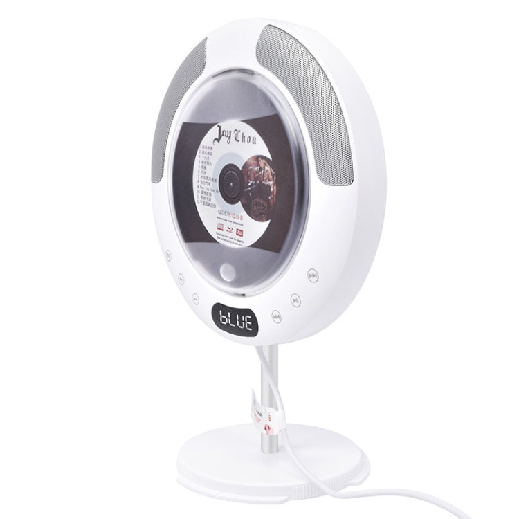 Kecag KC-607 Lettore CD per album compatto Bluetooth montato a parete, KC-607(White)